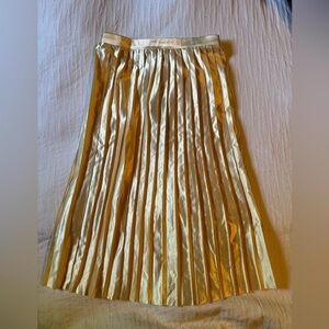 NWT Chelsea & Violet midi skirt (xs, champagne)